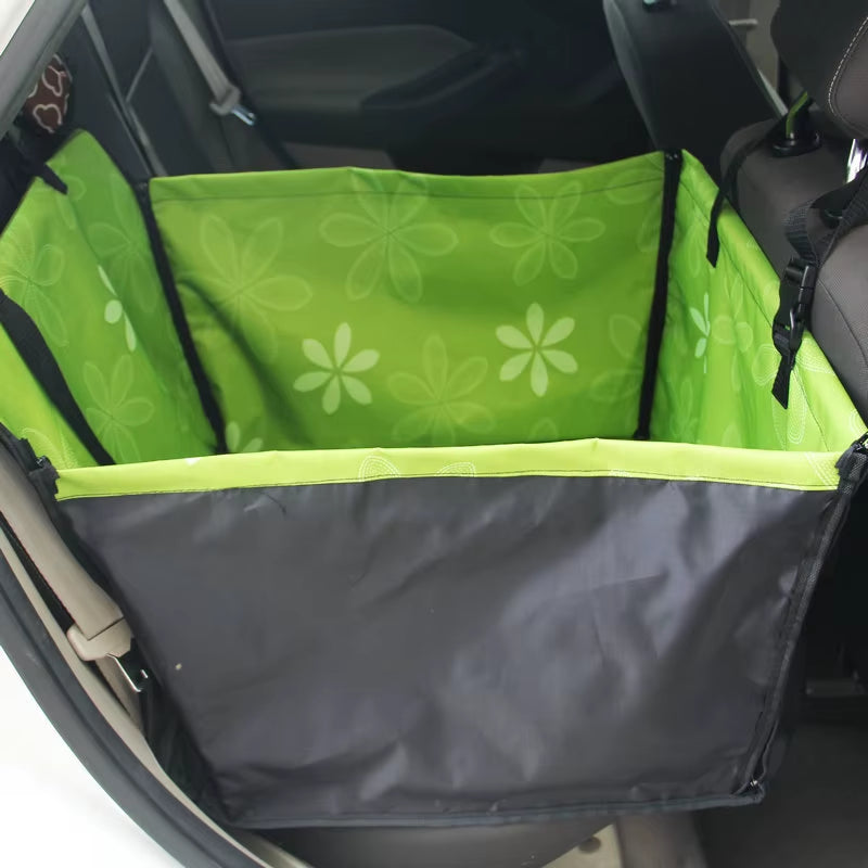 Pet Carriers Dog Car Seat Cover Carrying for Dogs Cats Mat Blanket Rear Back Hammock Protector Transportin Perro
