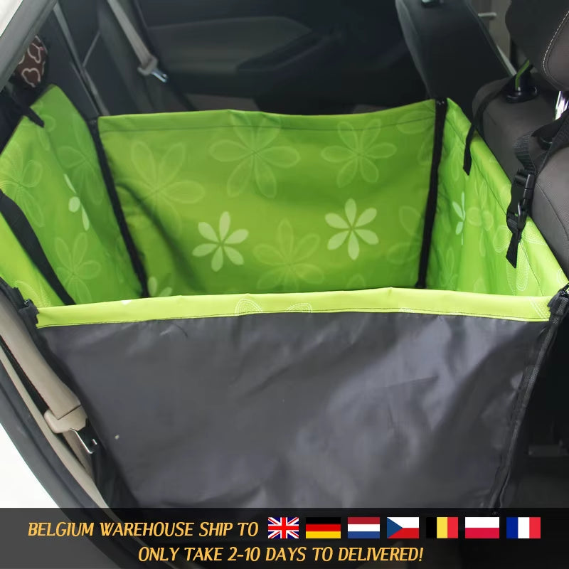 Pet Carriers Dog Car Seat Cover Carrying for Dogs Cats Mat Blanket Rear Back Hammock Protector Transportin Perro