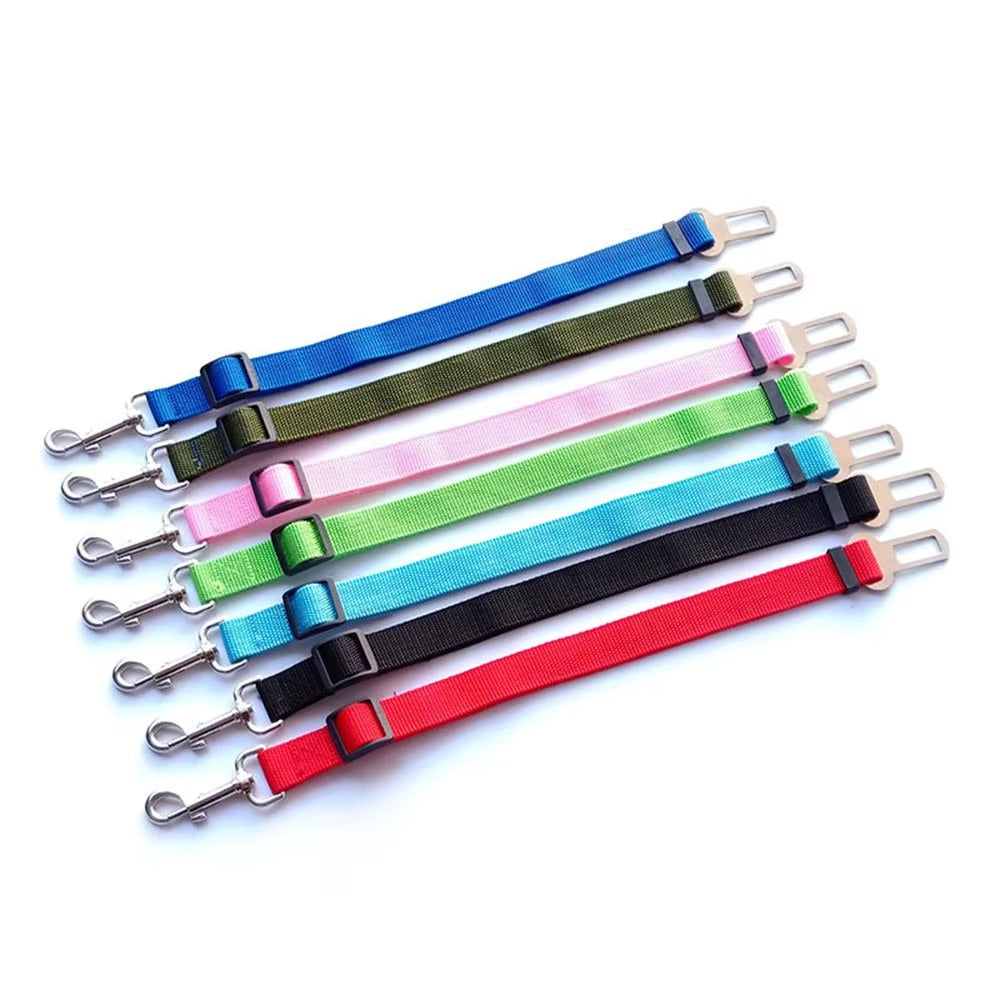 Adjustable Dog Car Seat Belt Harness