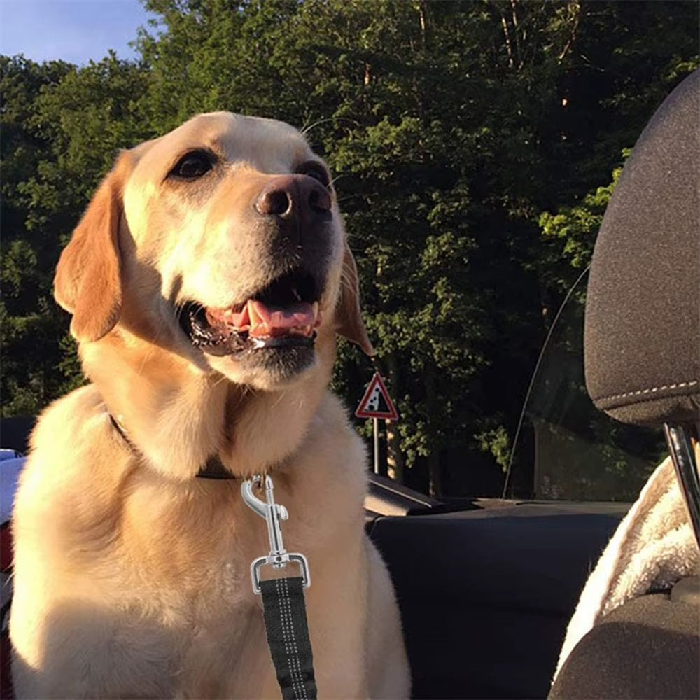 Adjustable Dog Car Seat Belt Harness