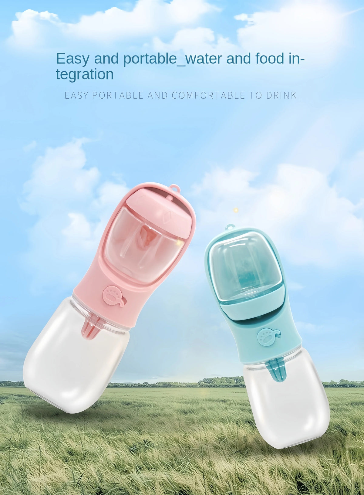 Portable Food-Grade Water Bottle
