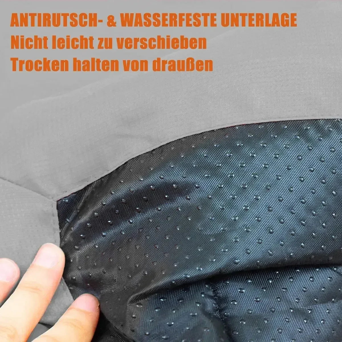 Pet Supplies Outdoor Portable Waterproof Non-slip Foldable Roll Up Sofa Dog Cushion Dog Bed Outdoor Camping Cojín Para Perros