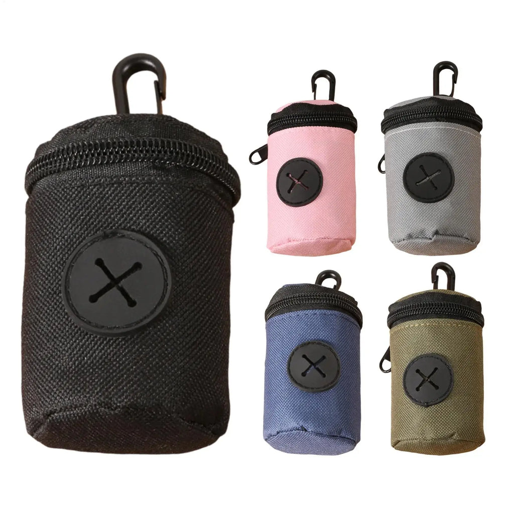 Dog Waste Pouches Dog Poop Bag Holder Dog Poop Pickup Bag Holder Pet Waste Bag Dispenser for Dog Pooper Cleaning Tool