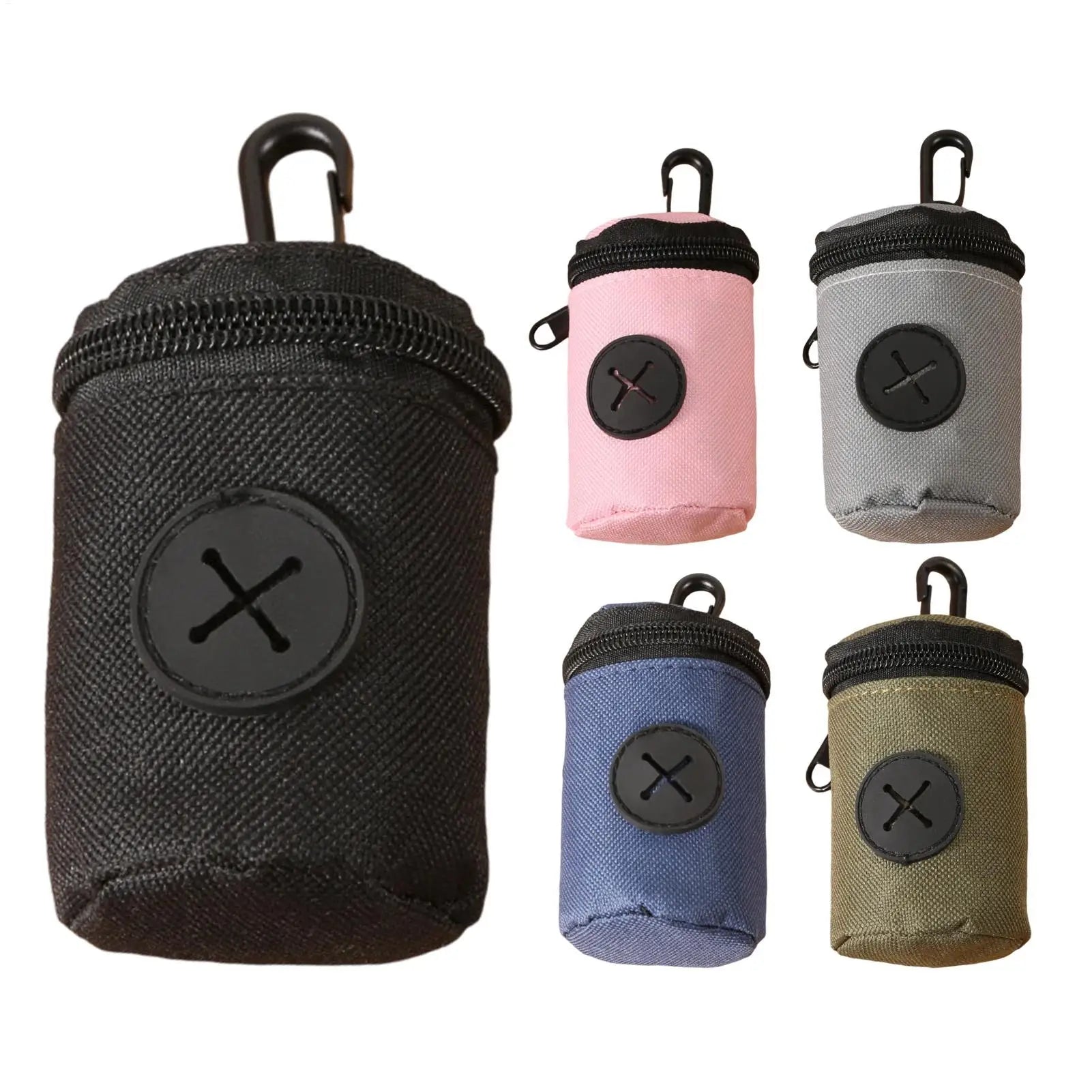 Dog Waste Pouches Dog Poop Bag Holder Dog Poop Pickup Bag Holder Pet Waste Bag Dispenser for Dog Pooper Cleaning Tool