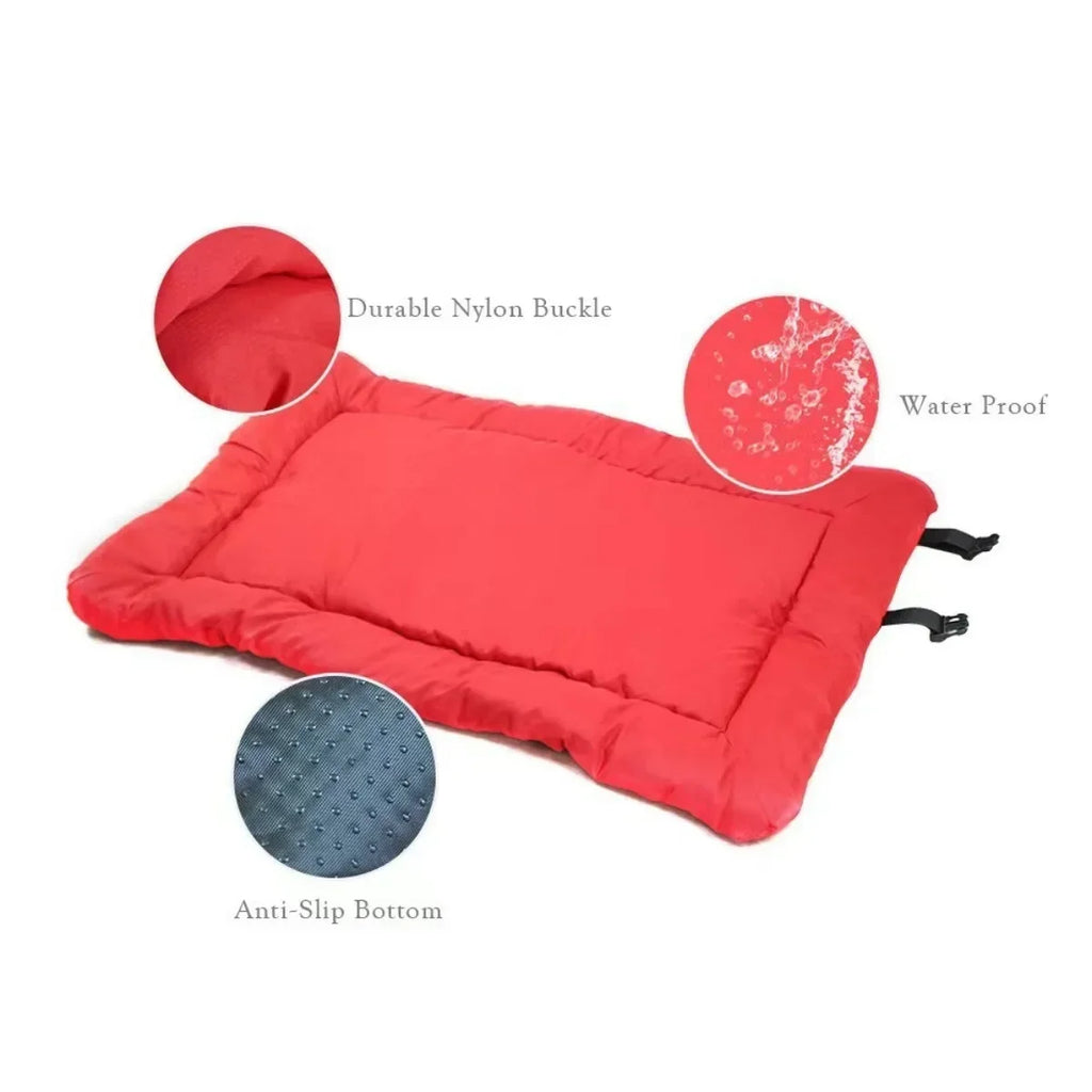 Pet Supplies Outdoor Portable Waterproof Non-slip Foldable Roll Up Sofa Dog Cushion Dog Bed Outdoor Camping Cojín Para Perros